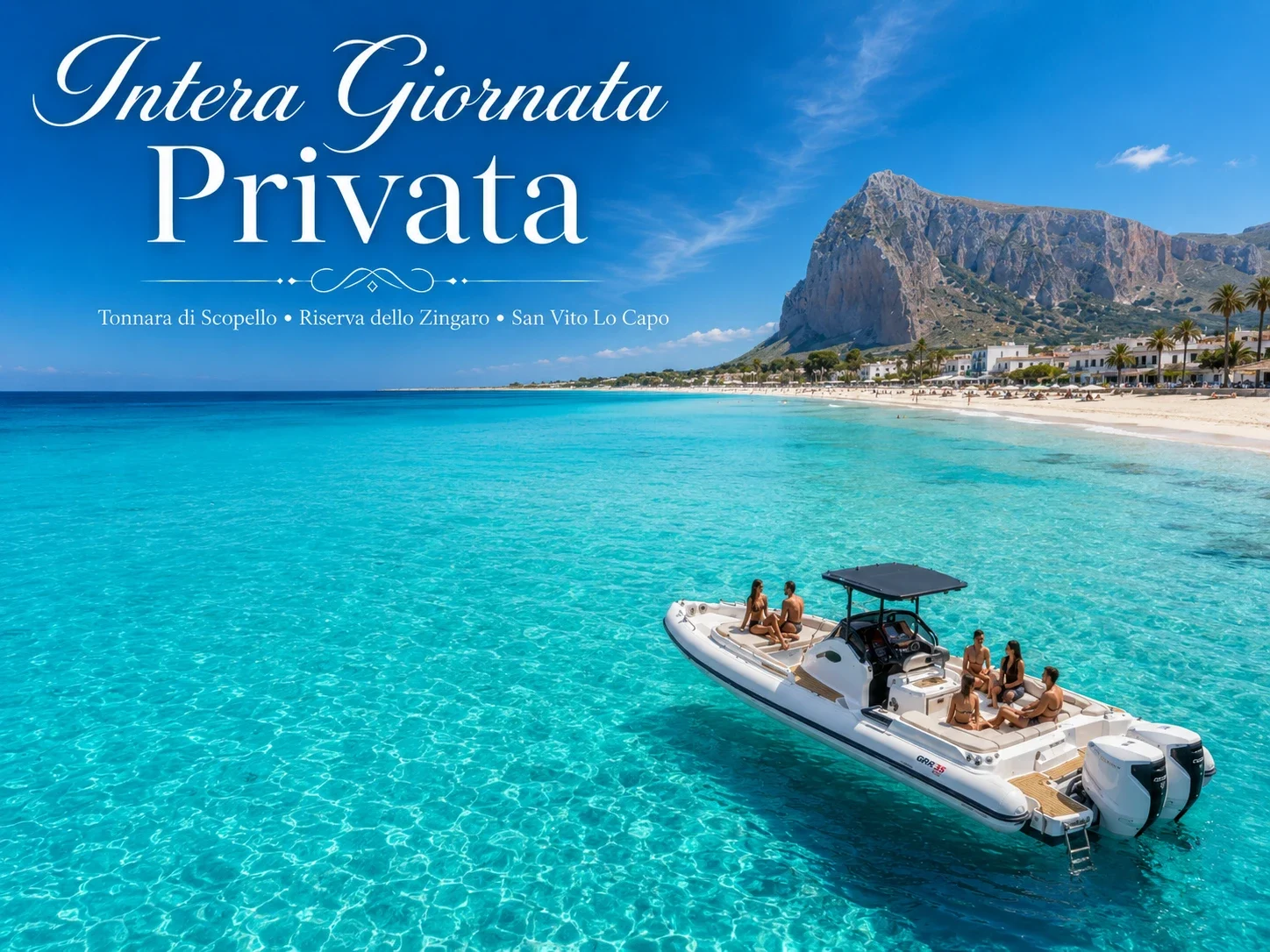Privato giornaliero — San Vito Lo Capo, Zingaro & Scopello